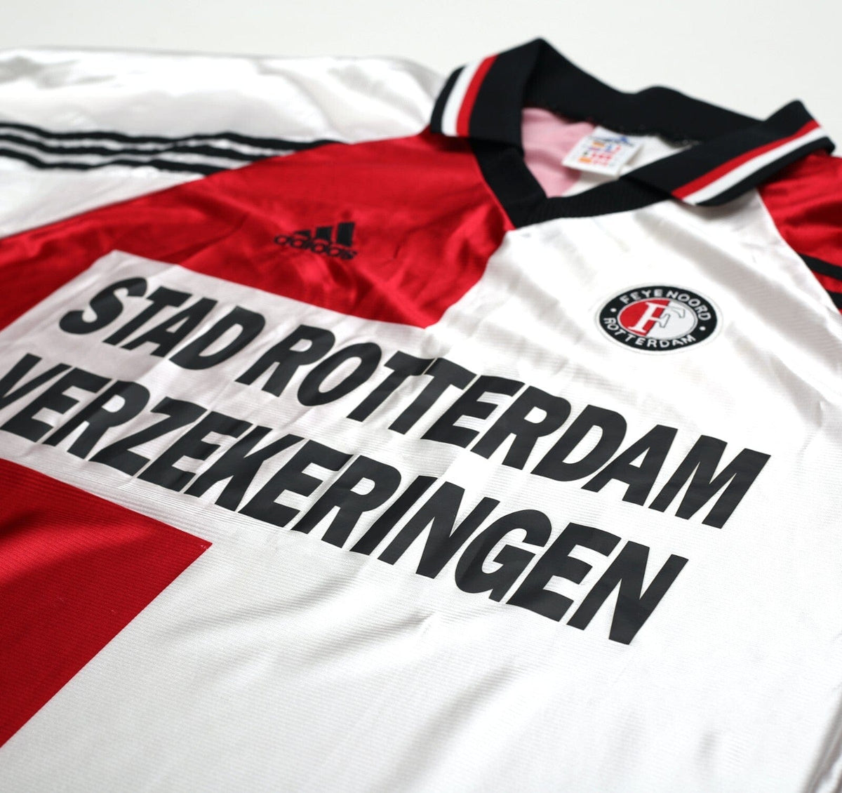 1998/99 FEYENOORD Vintage adidas Home Football Shirt (L)