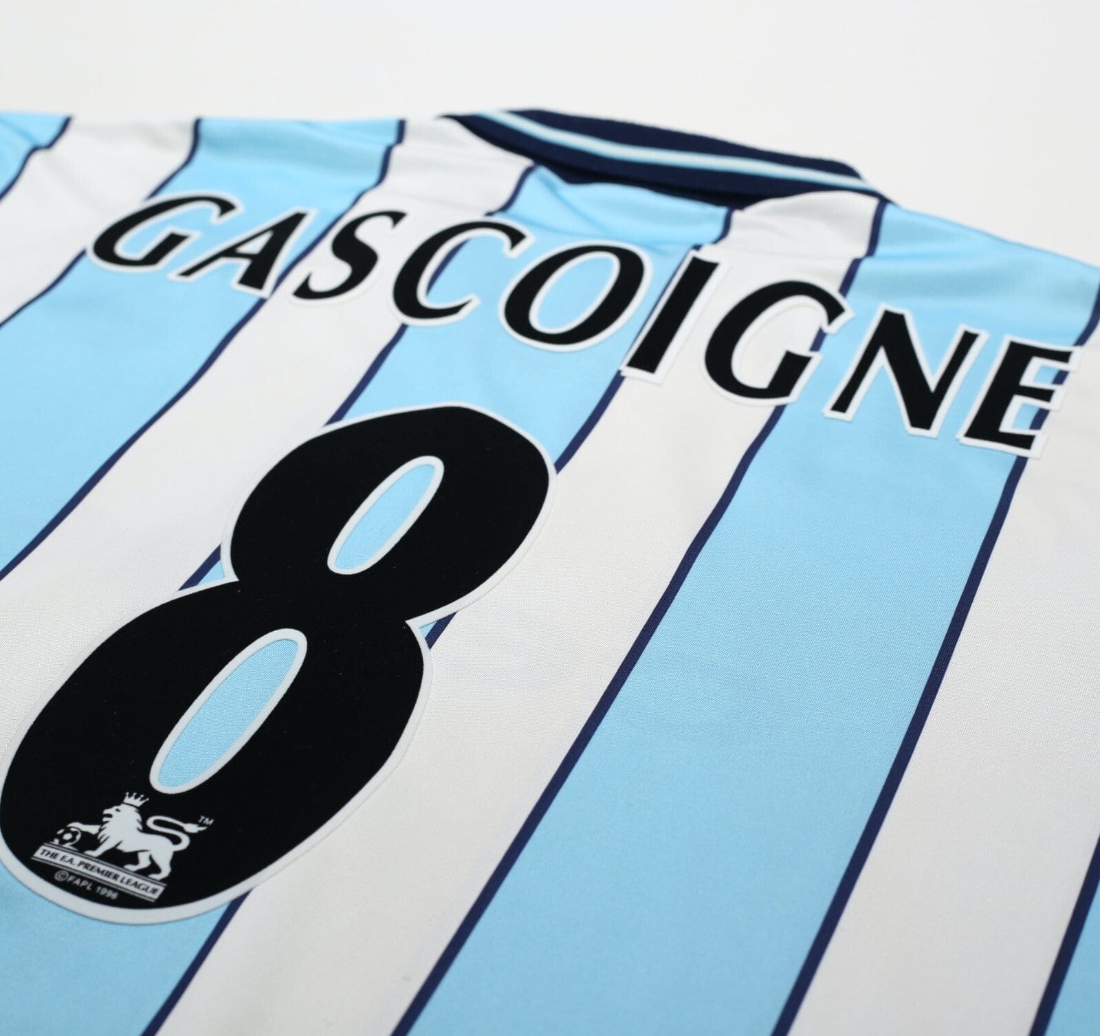 1998/99 GASCOIGNE #8 Middlesbrough Vintage Errea Away Football Shirt (XL)