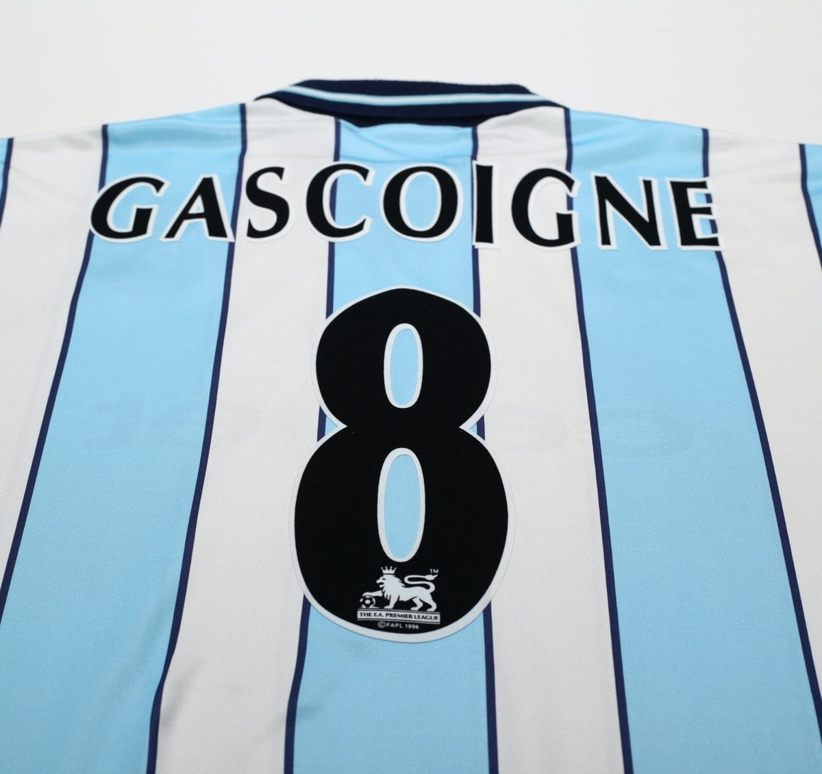 1998/99 GASCOIGNE #8 Middlesbrough Vintage Errea Away Football Shirt (XL)