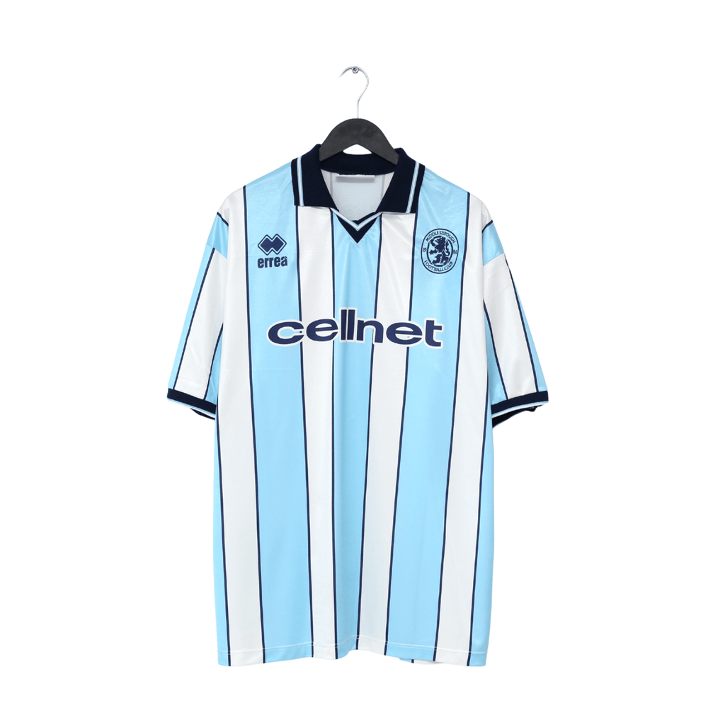 1998/99 GASCOIGNE #8 Middlesbrough Vintage Errea Away Football Shirt (XL)