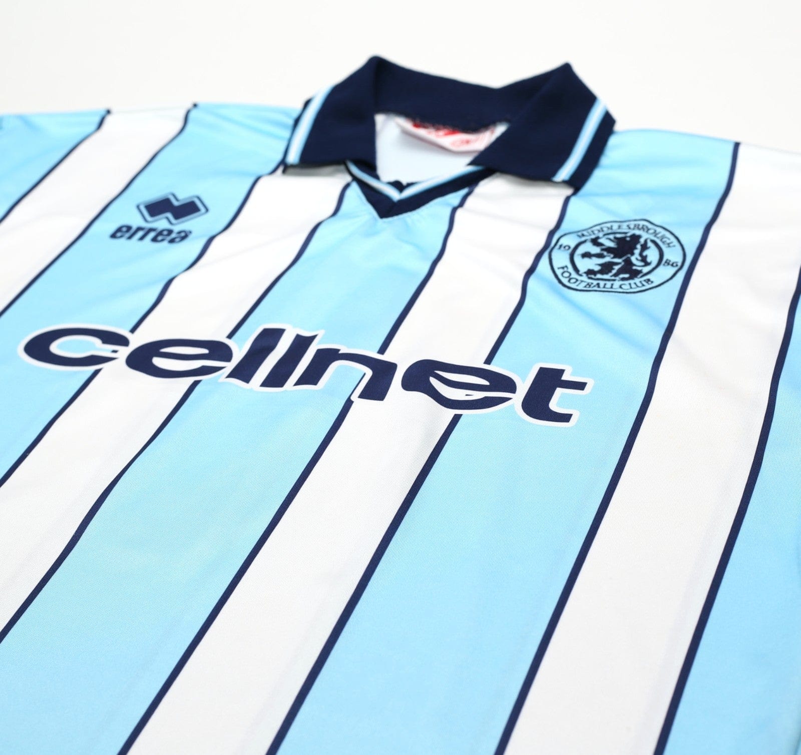 1998/99 GASCOIGNE #8 Middlesbrough Vintage Errea Away Football Shirt (XL)