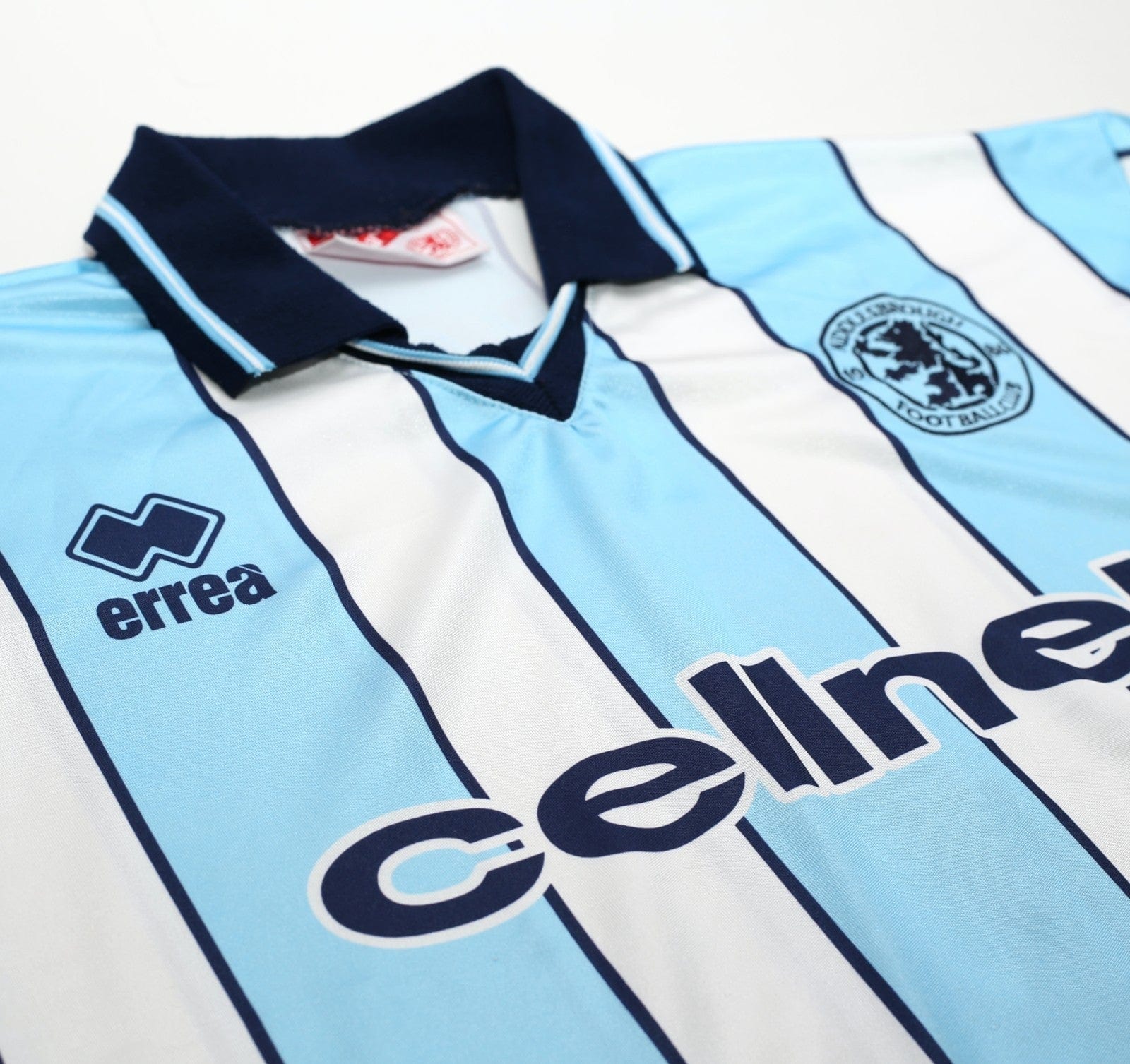 1998/99 GASCOIGNE #8 Middlesbrough Vintage Errea Away Football Shirt (XL)