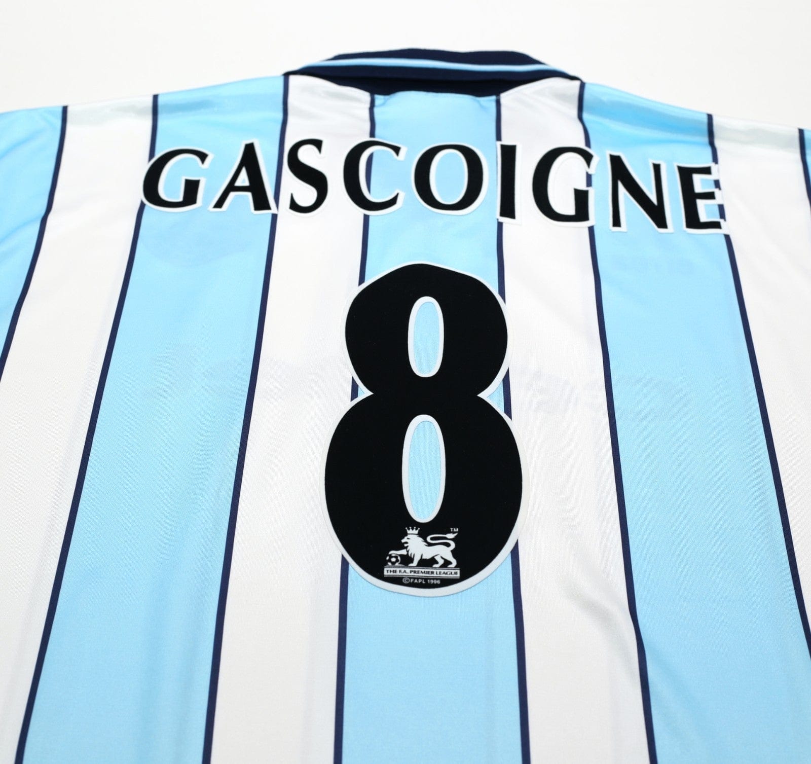 1998/99 GASCOIGNE #8 Middlesbrough Vintage Errea Away Football Shirt (XL)