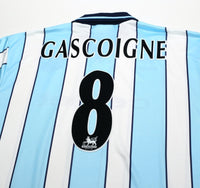 1998/99 GASCOIGNE #8 Middlesbrough Vintage Errea Away Football Shirt (XL)