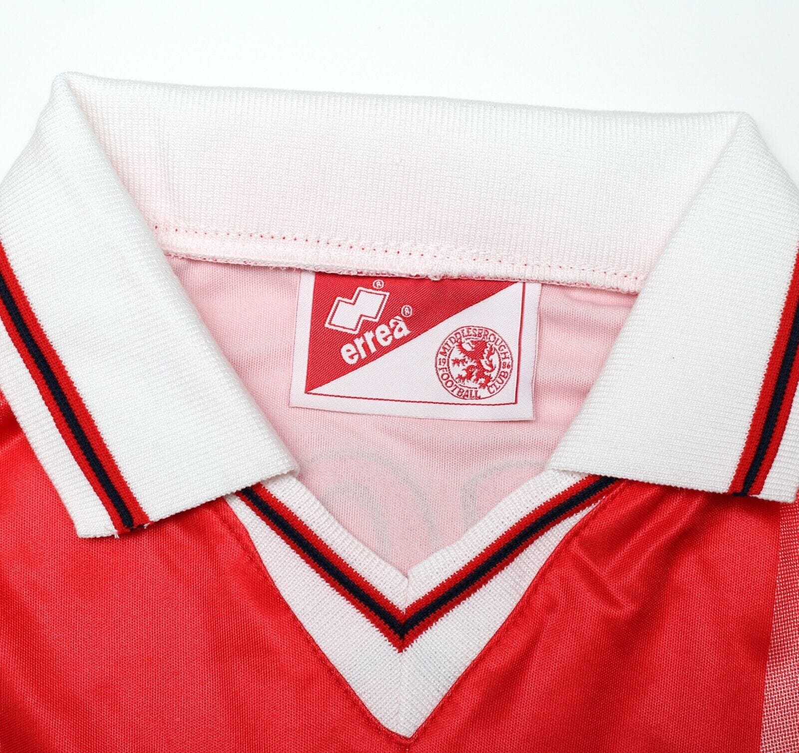 1998/99 GASCOIGNE #8 Middlesbrough Vintage Errea Home Football Shirt (L)