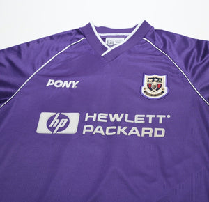 1998/99 GINOLA #14 Tottenham Hotspur Vintage PONY Away Football Shirt (L)