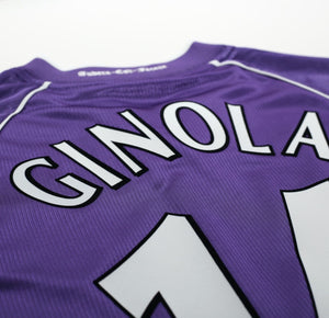 1998/99 GINOLA #14 Tottenham Hotspur Vintage PONY Away Football Shirt (L)