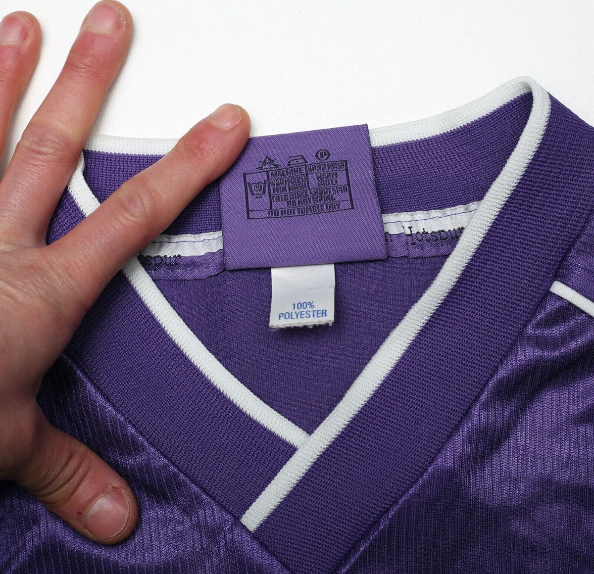 1998/99 GINOLA #14 Tottenham Hotspur Vintage PONY Away Football Shirt (L)