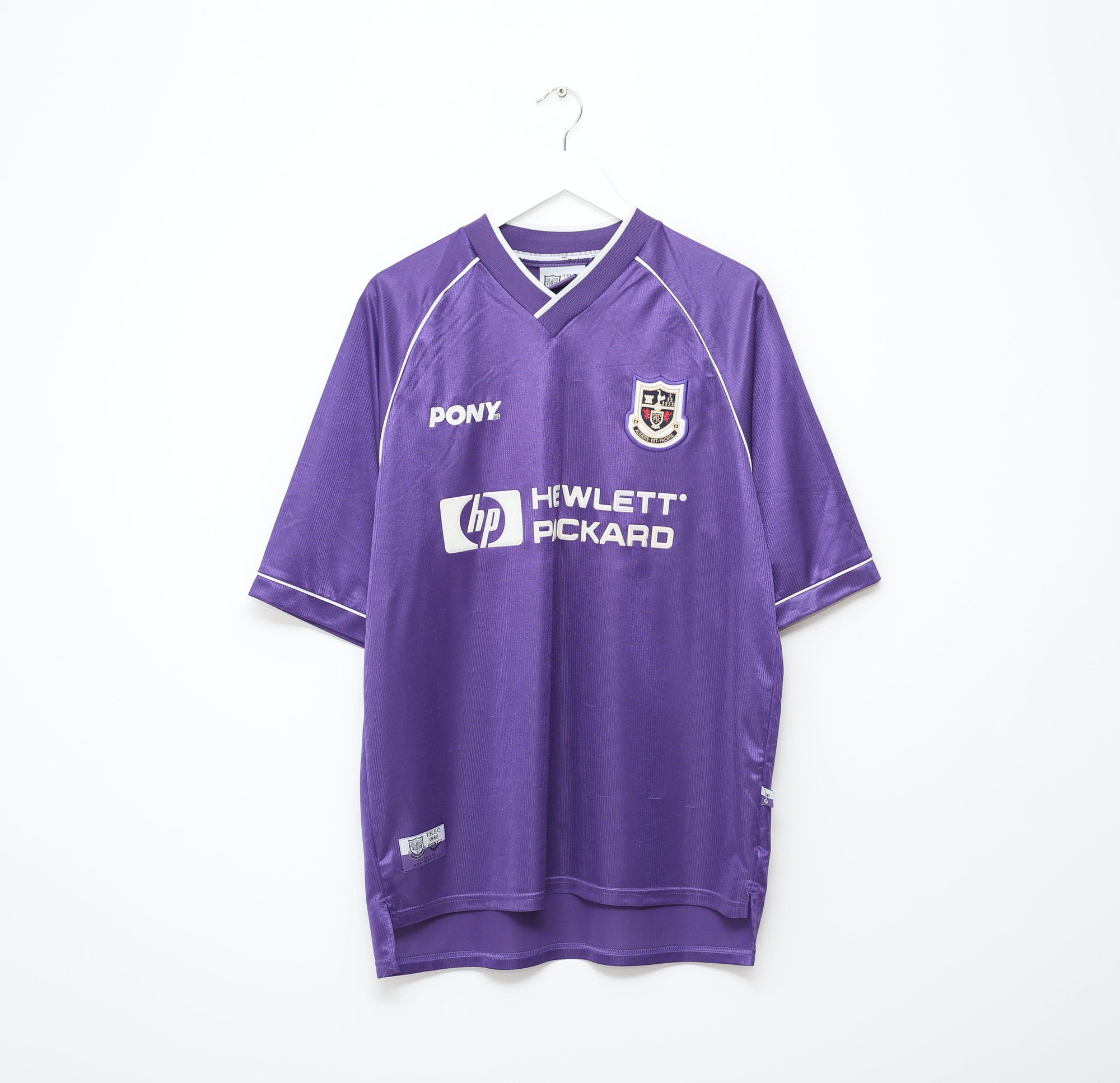 1998/99 GINOLA #14 Tottenham Hotspur Vintage PONY Away Football Shirt (L)