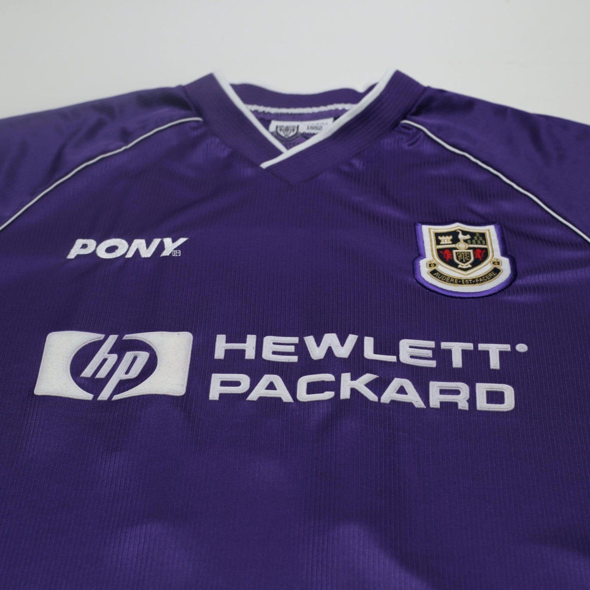 1998/99 Ginola #14 Tottenham Hotspur Vintage PONY Away Football Shirt (XL)