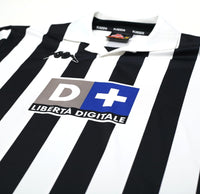 1998/99 HENRY #6 Juventus Vintage Kappa Home Football Shirt Jersey (XL)