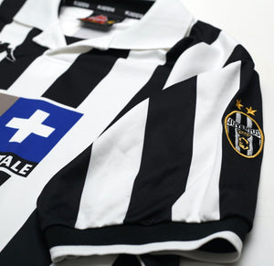 1998/99 HENRY #6 Juventus Vintage Kappa Home Football Shirt Jersey (XL)