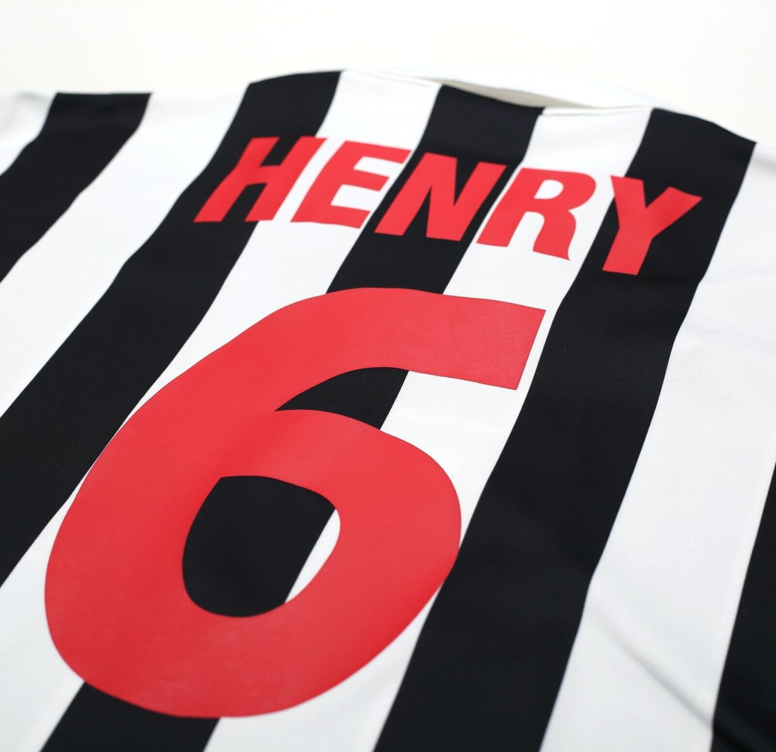 1998/99 HENRY #6 Juventus Vintage Kappa Home Football Shirt Jersey (XL)