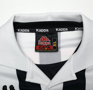 1998/99 HENRY #6 Juventus Vintage Kappa Home Football Shirt Jersey (XL)
