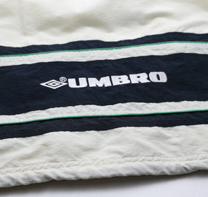 1998/99 IRELAND Vintage Umbro 1/4 Zip Football Training Jacket (L)