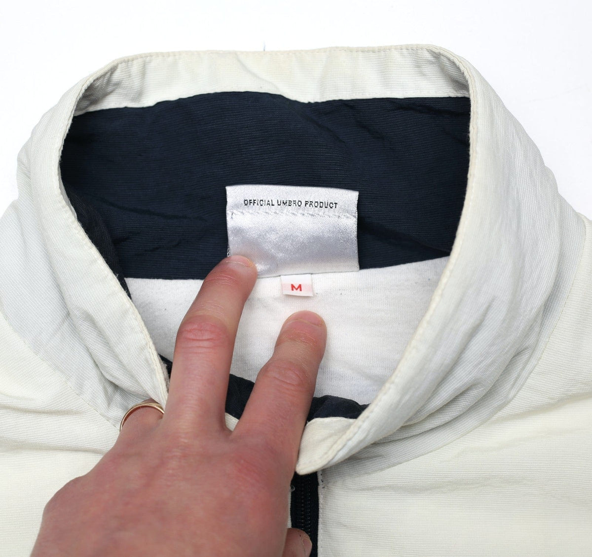 1998/99 IRELAND Vintage Umbro 1/4 Zip Football Training Jacket (L)