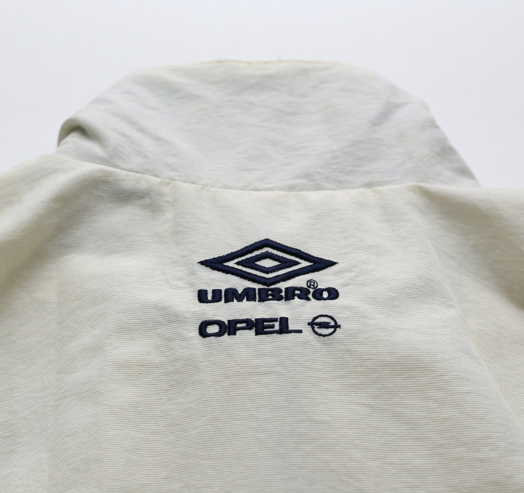 1998/99 IRELAND Vintage Umbro 1/4 Zip Football Training Jacket (L)