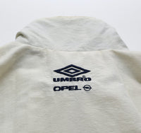 1998/99 IRELAND Vintage Umbro 1/4 Zip Football Training Jacket (L)