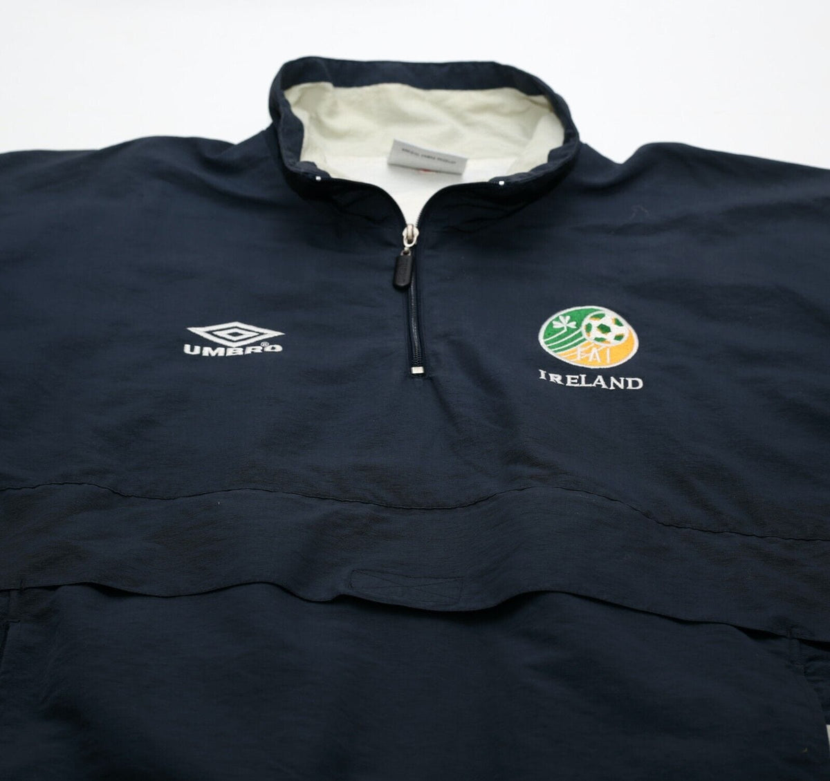 Umbro Fá Ireland training top L ネイビー 2021-22 Ireland Umbro 1/4 Zip Training Top - 9/10 - (S)