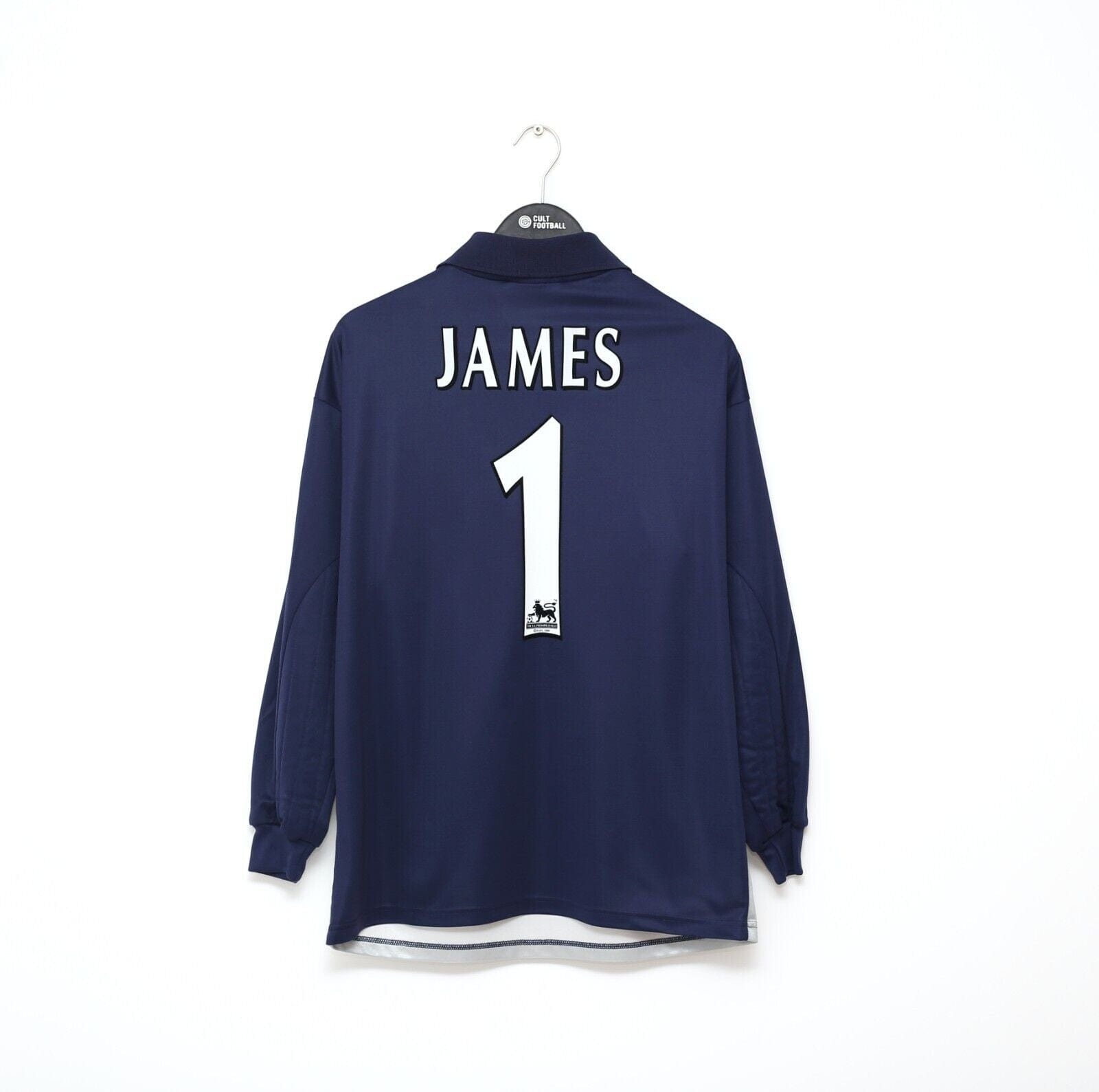 1998/99 JAMES #1 Liverpool Vintage Reebok GK Football Shirt Jersey (M)