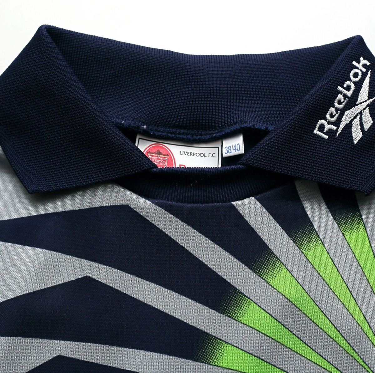 1998/99 JAMES #1 Liverpool Vintage Reebok GK Football Shirt Jersey (M)