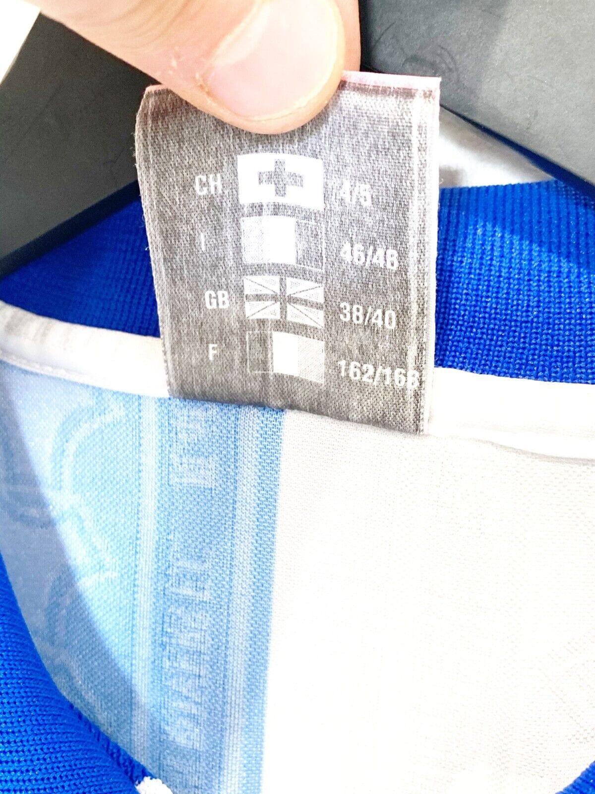 1998/99 JANSEN #33 Blackburn Rovers Vintage Uhlsport Home Football Shirt (M)