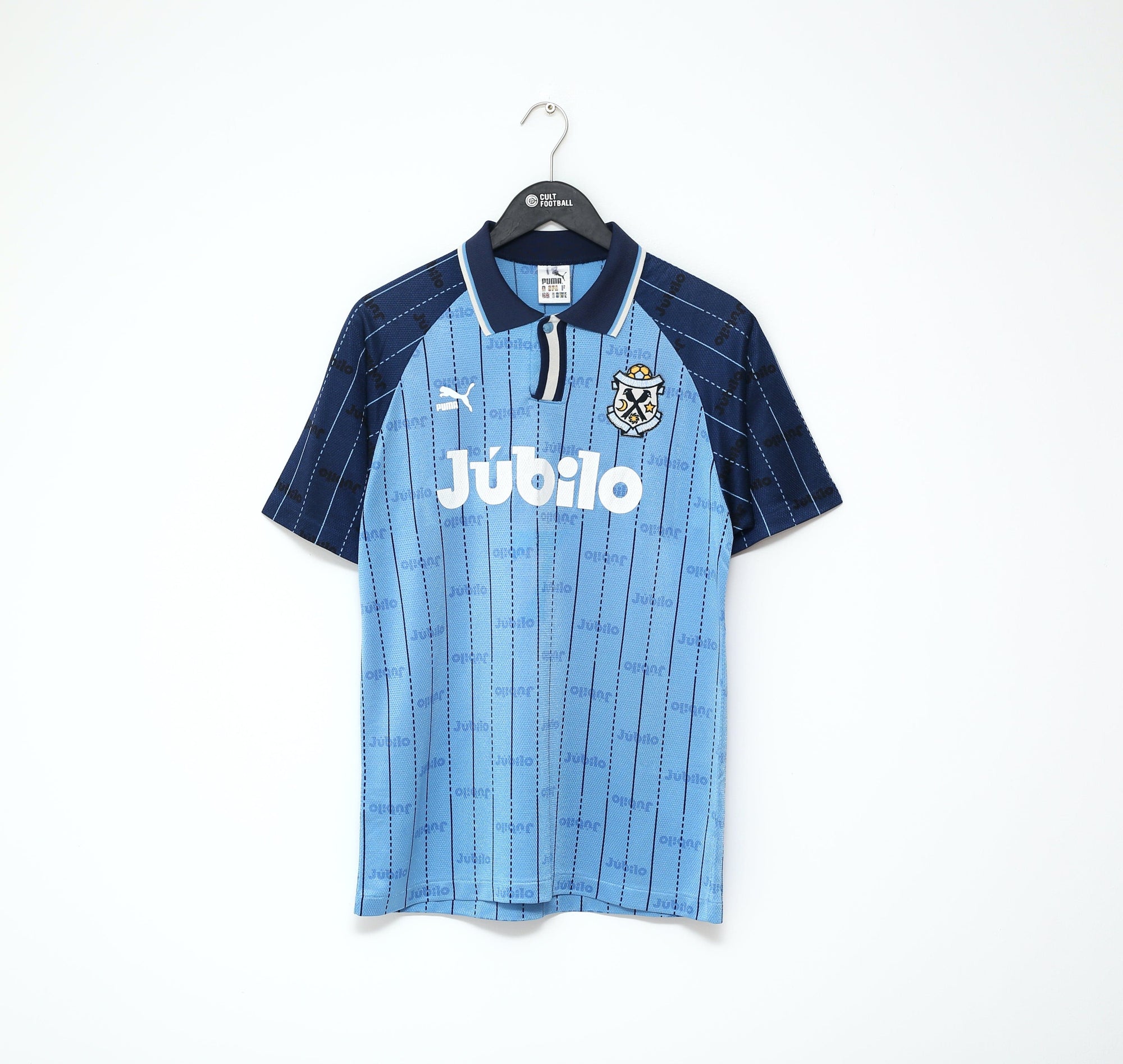 1998/99 JUBILO IWATA Vintage PUMA Home Football Shirt (S) Dunga Era