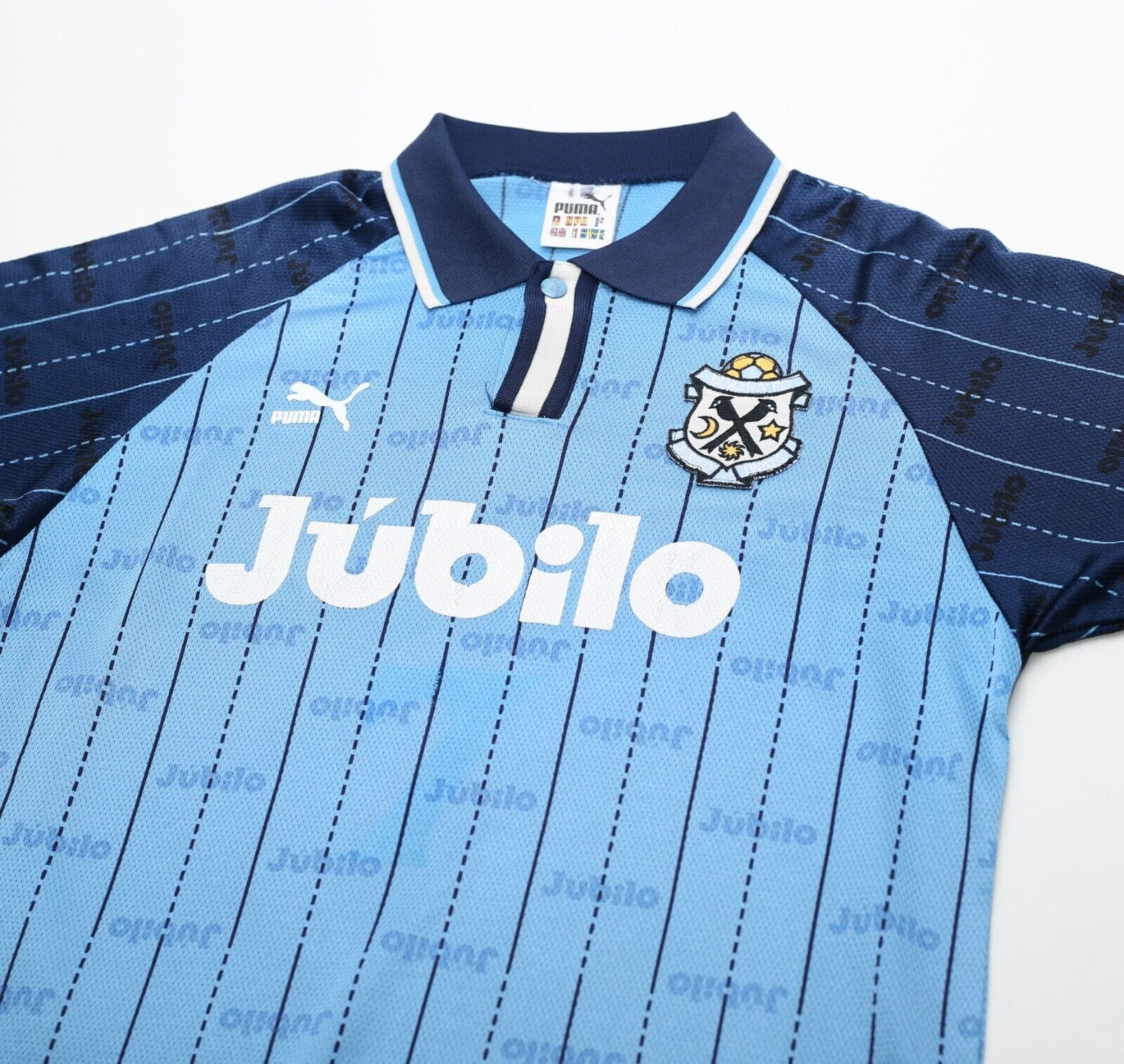 1998/99 JUBILO IWATA Vintage PUMA Home Football Shirt (S) Dunga