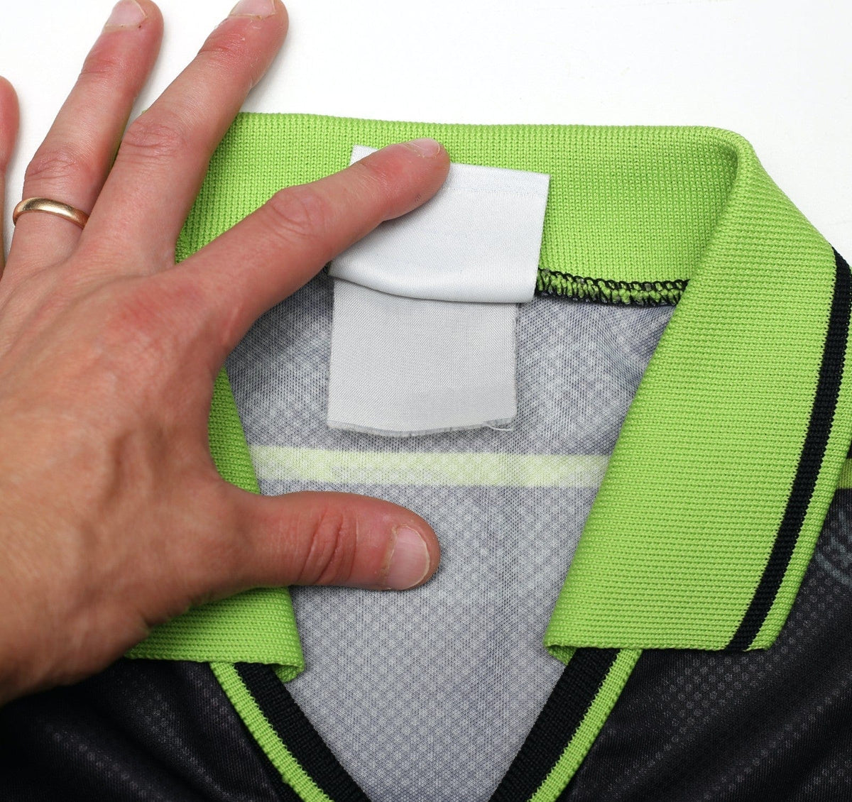 1998/99 LARSSON #7 Celtic Vintage Umbro Away Football Shirt (XL)