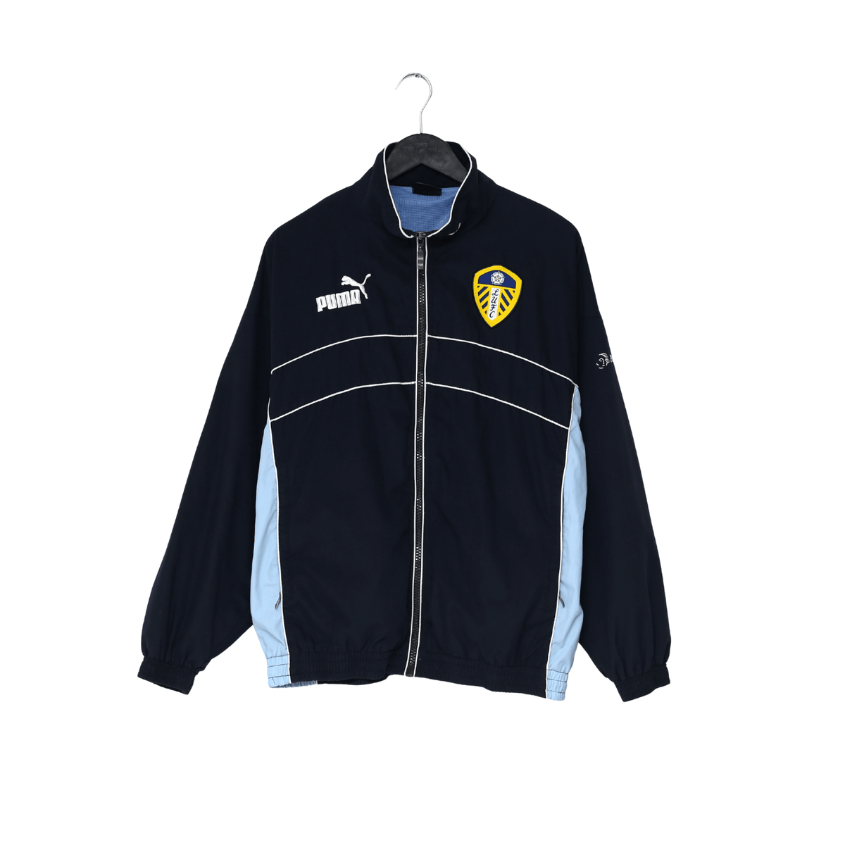 1998/99 LEEDS UNITED Vintage PUMA Full Football Tracksuit (L)