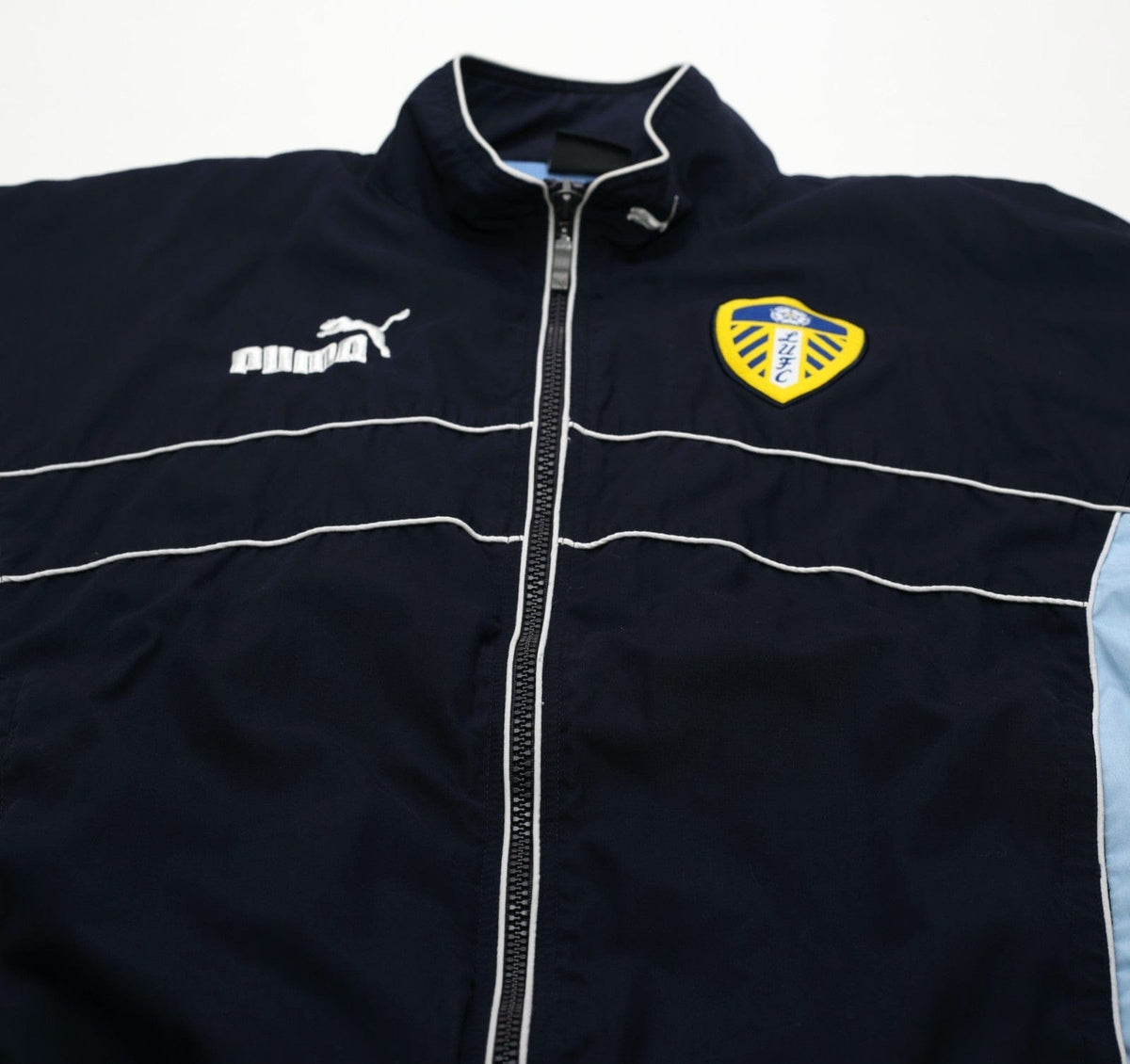 1998/99 LEEDS UNITED Vintage PUMA Full Football Tracksuit (L)
