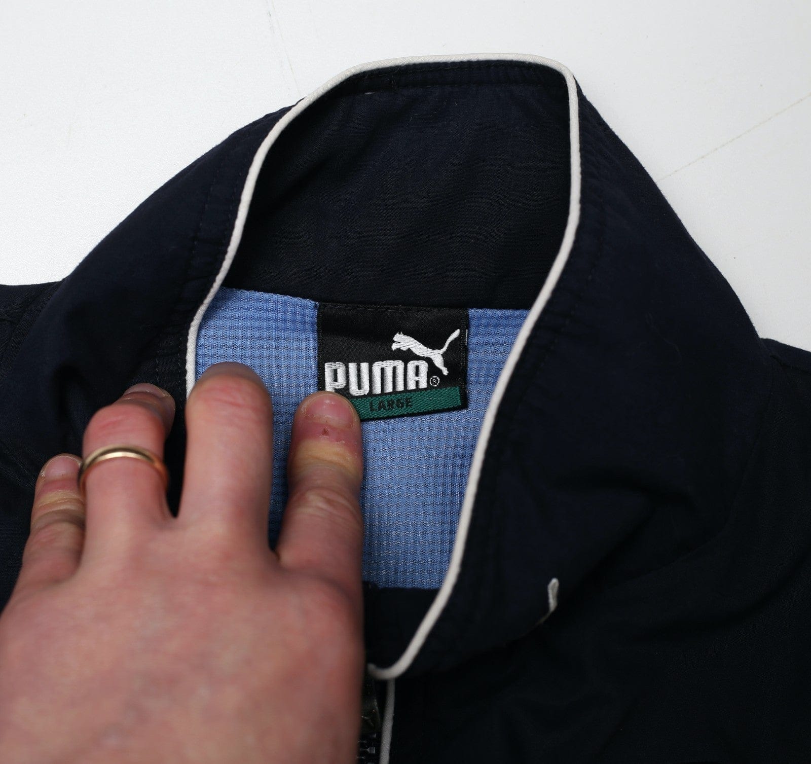 1998/99 LEEDS UNITED Vintage PUMA Full Football Tracksuit (L)