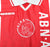 1998/99 LITMANEN #10 Ajax Vintage Umbro Home Football Shirt (M) Finland