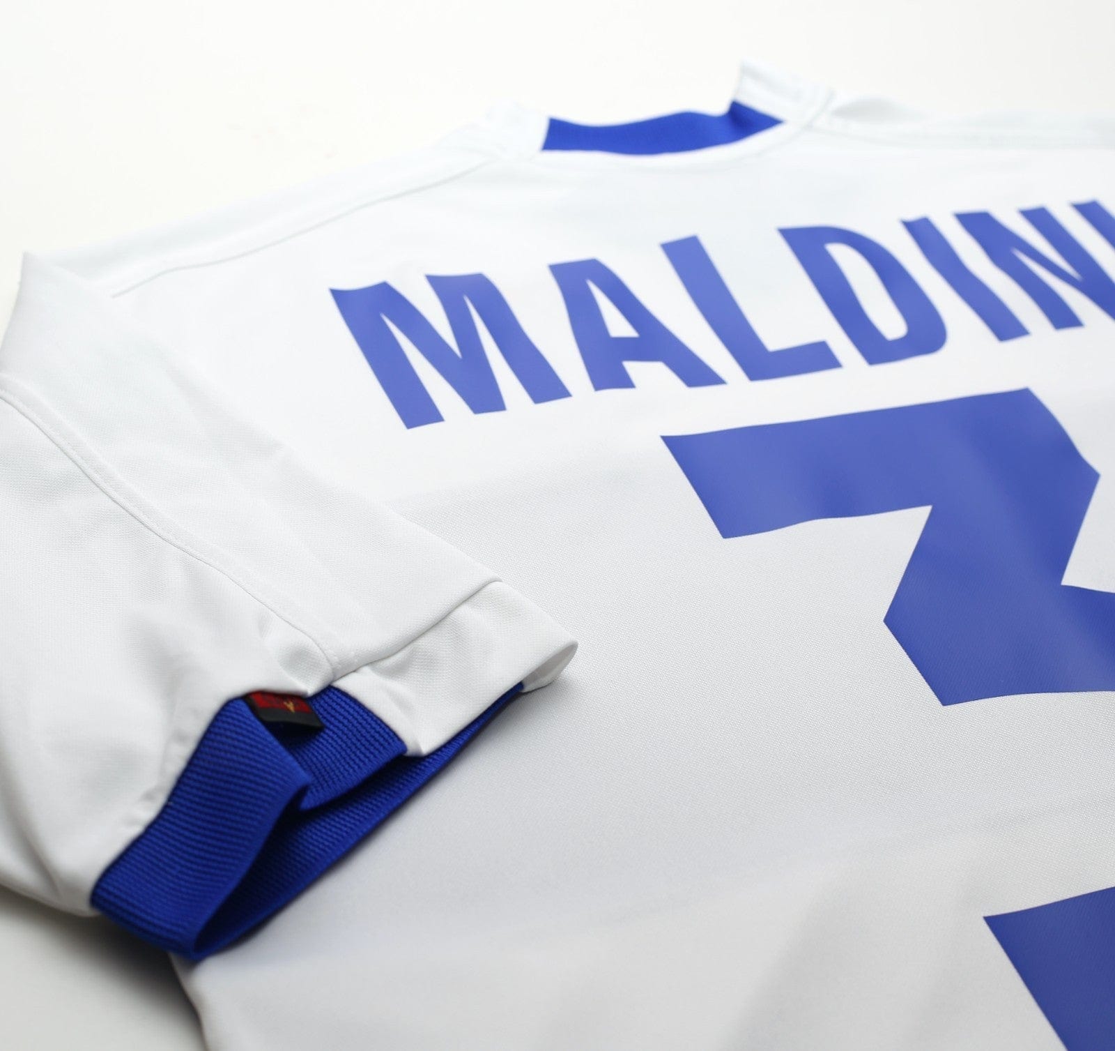 1998/99 MALDINI #3 Italy Vintage Kappa Away Football Shirt (L)