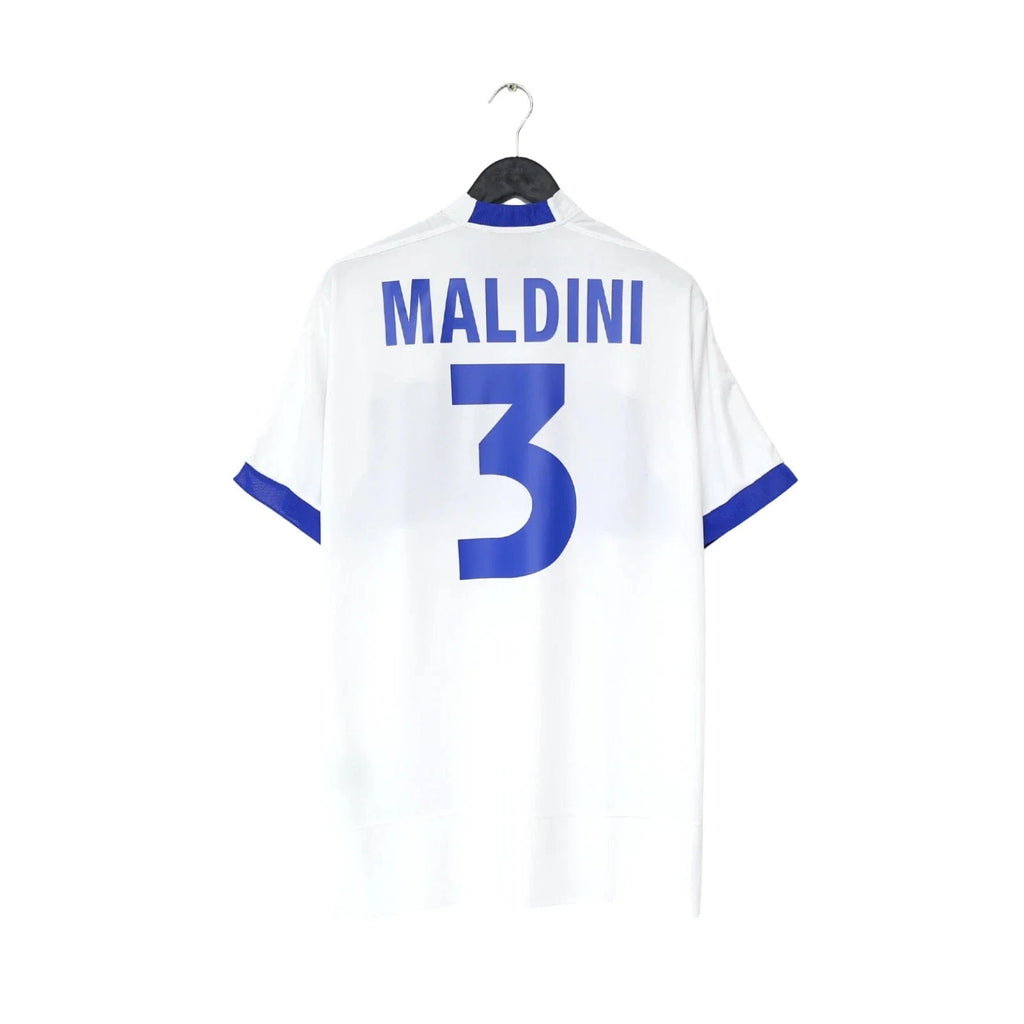1998/99 MALDINI #3 Italy Vintage Kappa Away Football Shirt (L)