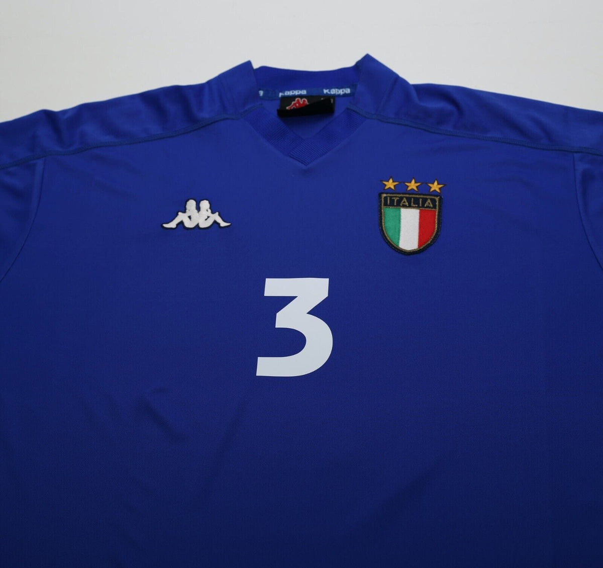 1998/99 MALDINI #3 Italy Vintage Kappa Football Shirt (XL)
