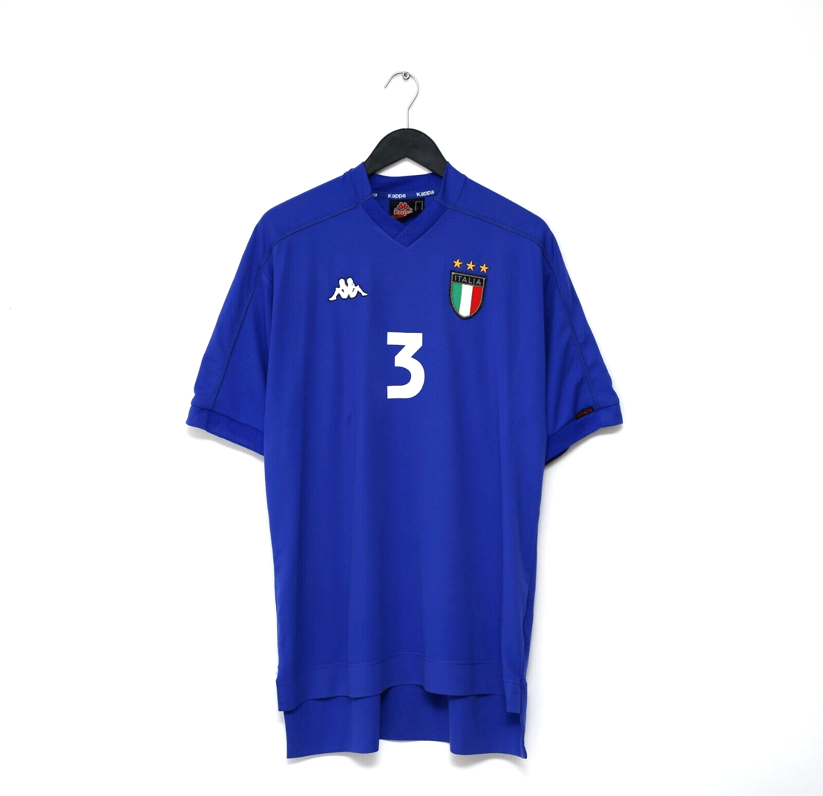1998/99 MALDINI #3 Italy Vintage Kappa Football Shirt (XL)