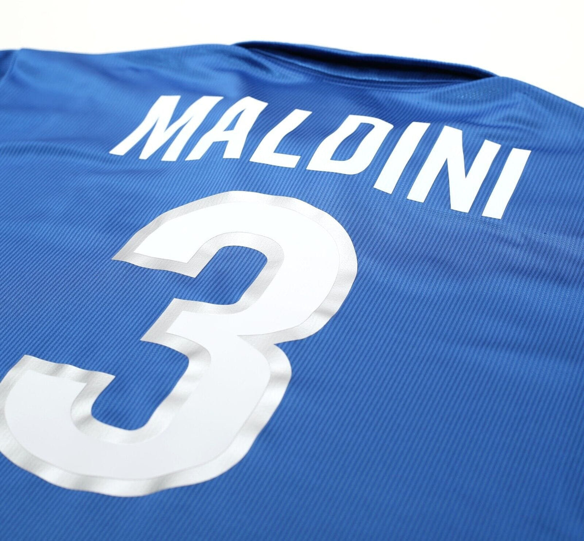 1998/99 MALDINI #3 Italy Vintage Nike Home Football Shirt (XL) WC 98