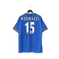 1998/99 MATERAZZI #15 Everton Vintage Umbro Home Football Shirt (L/XL)