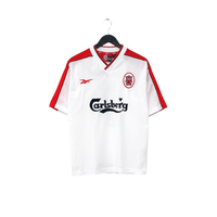 1998/99 McManaman #7 Liverpool Vintage Reebok Away Football Shirt (S) 34/36