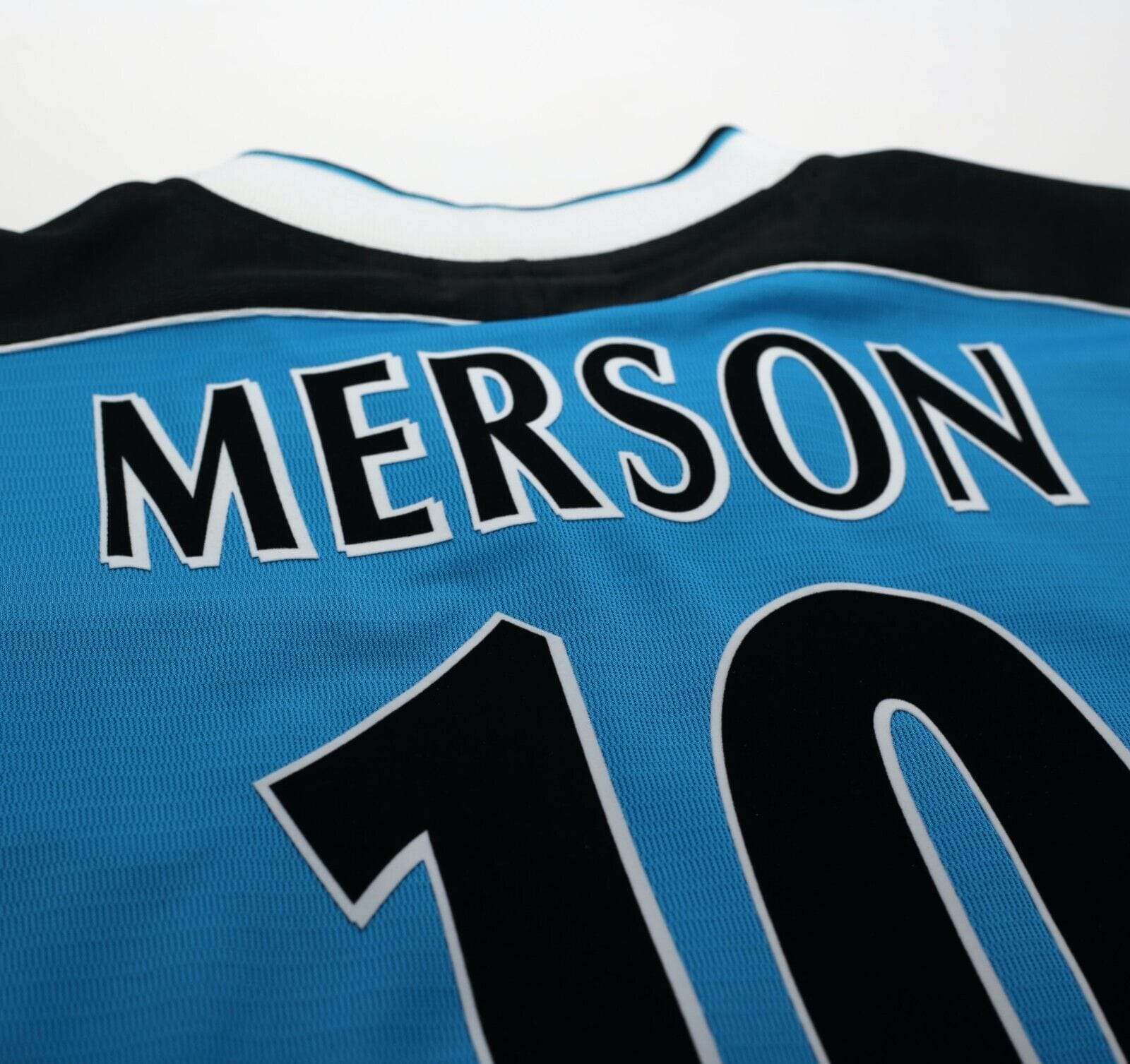 1998/99 MERSON #10 Aston Villa Vintage Reebok Away Football Shirt (XL)