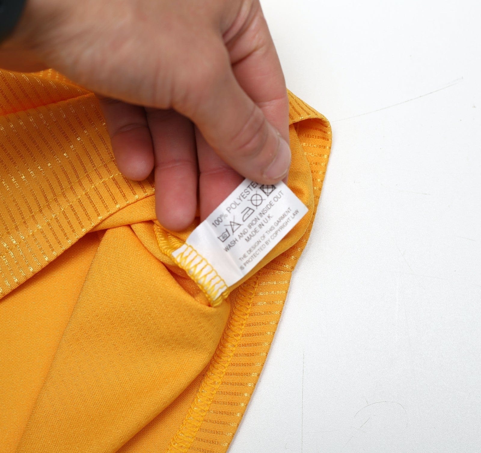 1998/99 MILLWALL Vintage Asics 'Auto Windscreen Final' Away Football Shirt (M)