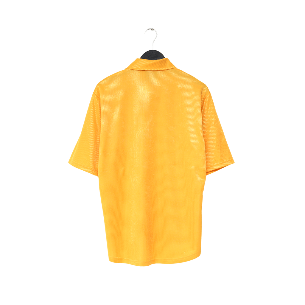 1998/99 MILLWALL Vintage Asics 'Auto Windscreen Final' Away Football Shirt (M)