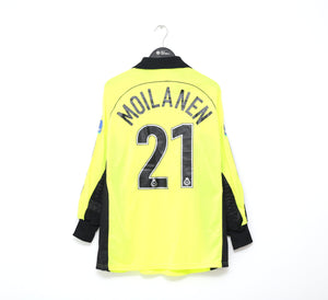 1998/99 MOILANEN #1 Preston North End MATCH WORN GK Football Shirt (XL) Finland