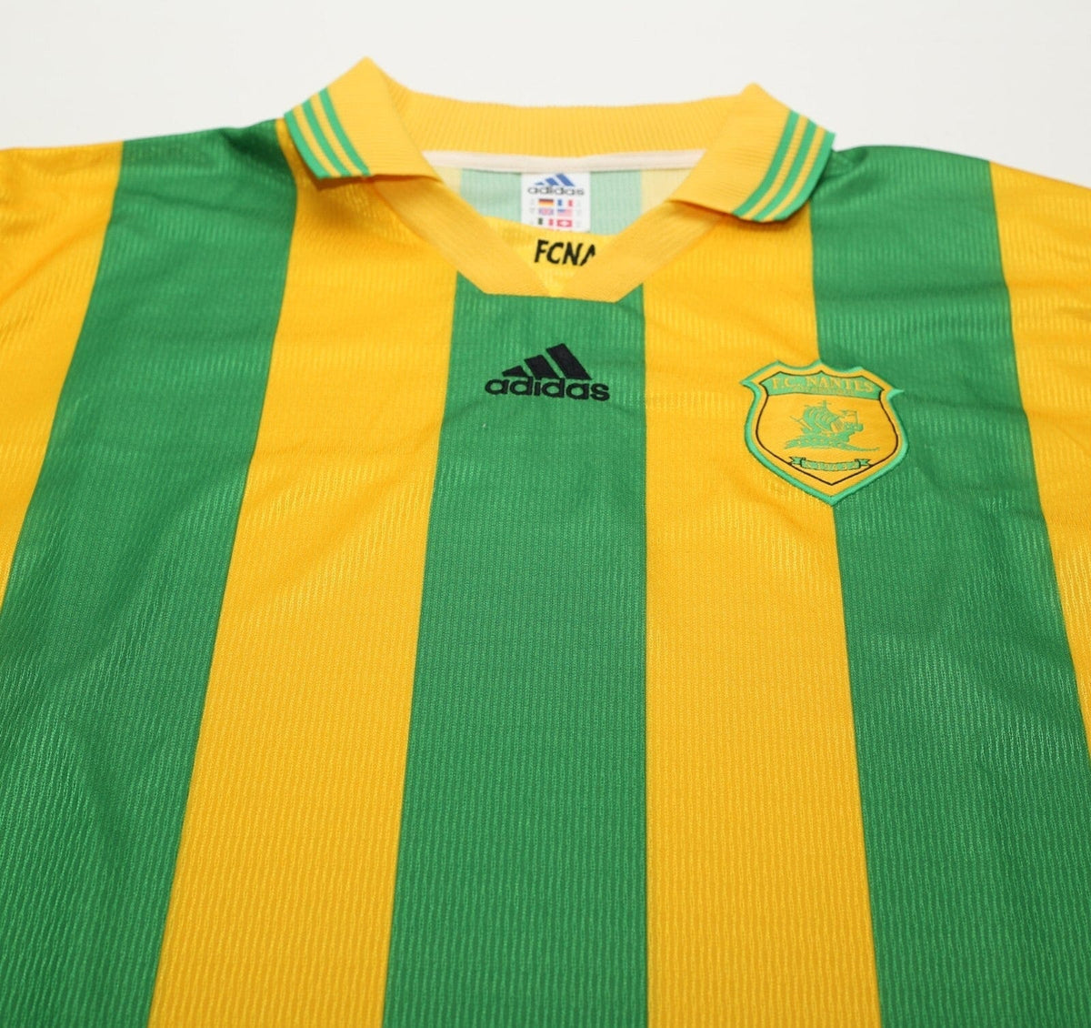 1998/99 NANTES Vintage adidas Home Football Shirt (XL)