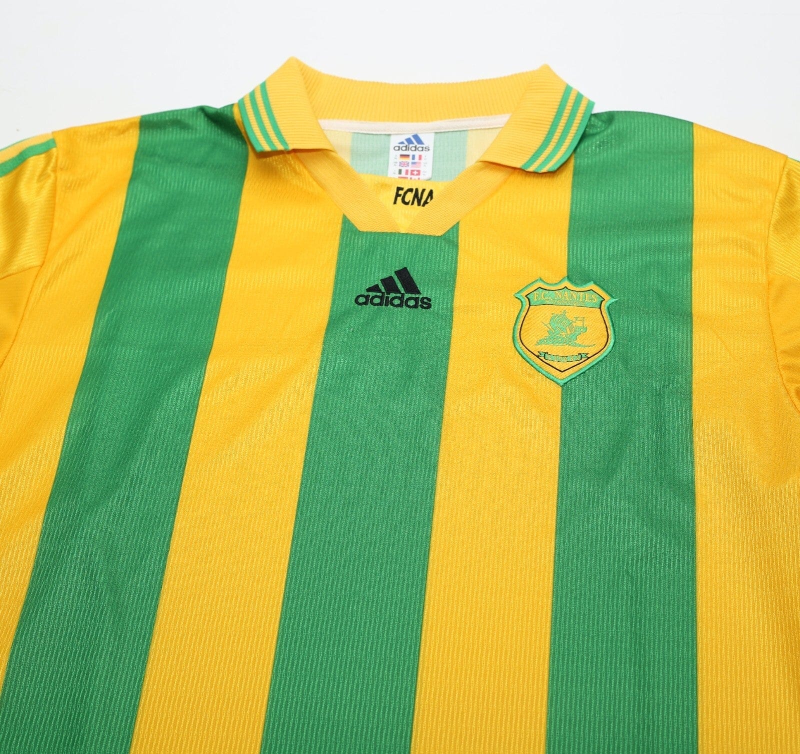 1998/99 NANTES Vintage adidas Home Football Shirt (XL)