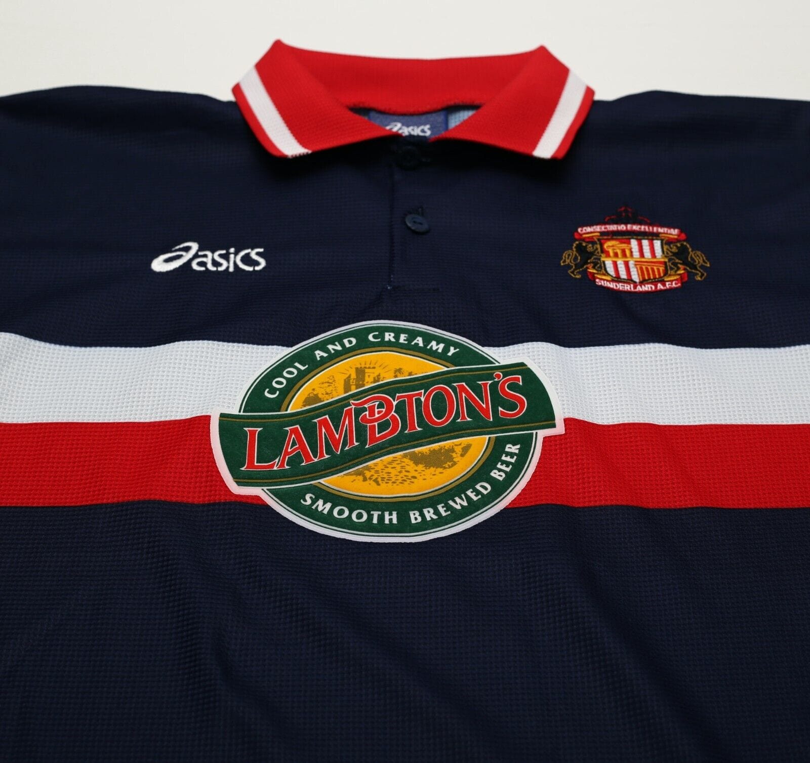 1998/99 PHILLIPS #10 Sunderland Vintage Asics Away Football Shirt (XL)