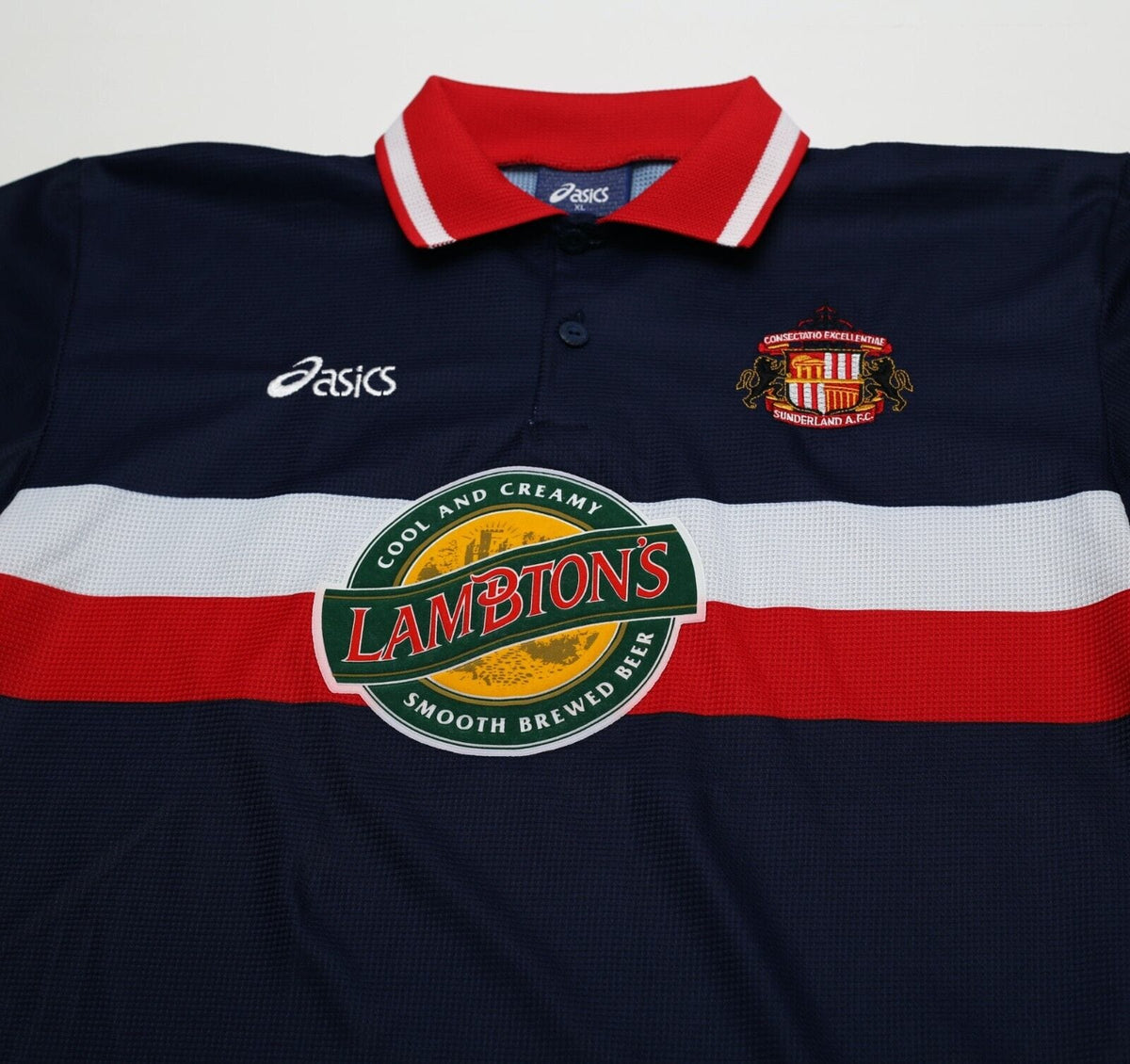 1998/99 PHILLIPS #10 Sunderland Vintage Asics Away Football Shirt (XL)