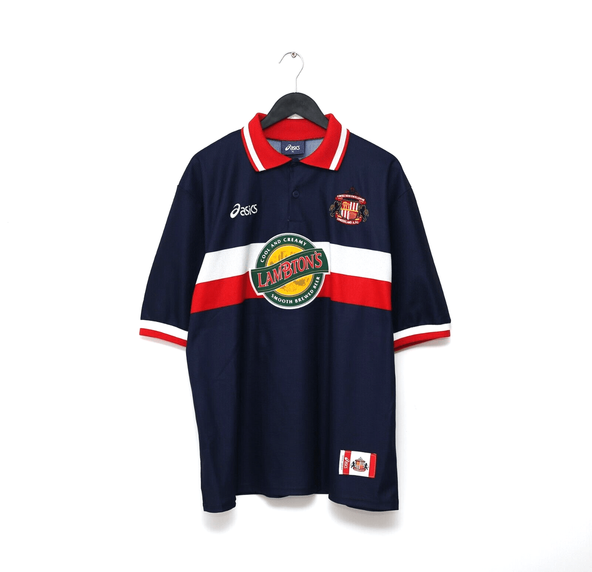 1998/99 PHILLIPS #10 Sunderland Vintage Asics Away Football Shirt (XL)