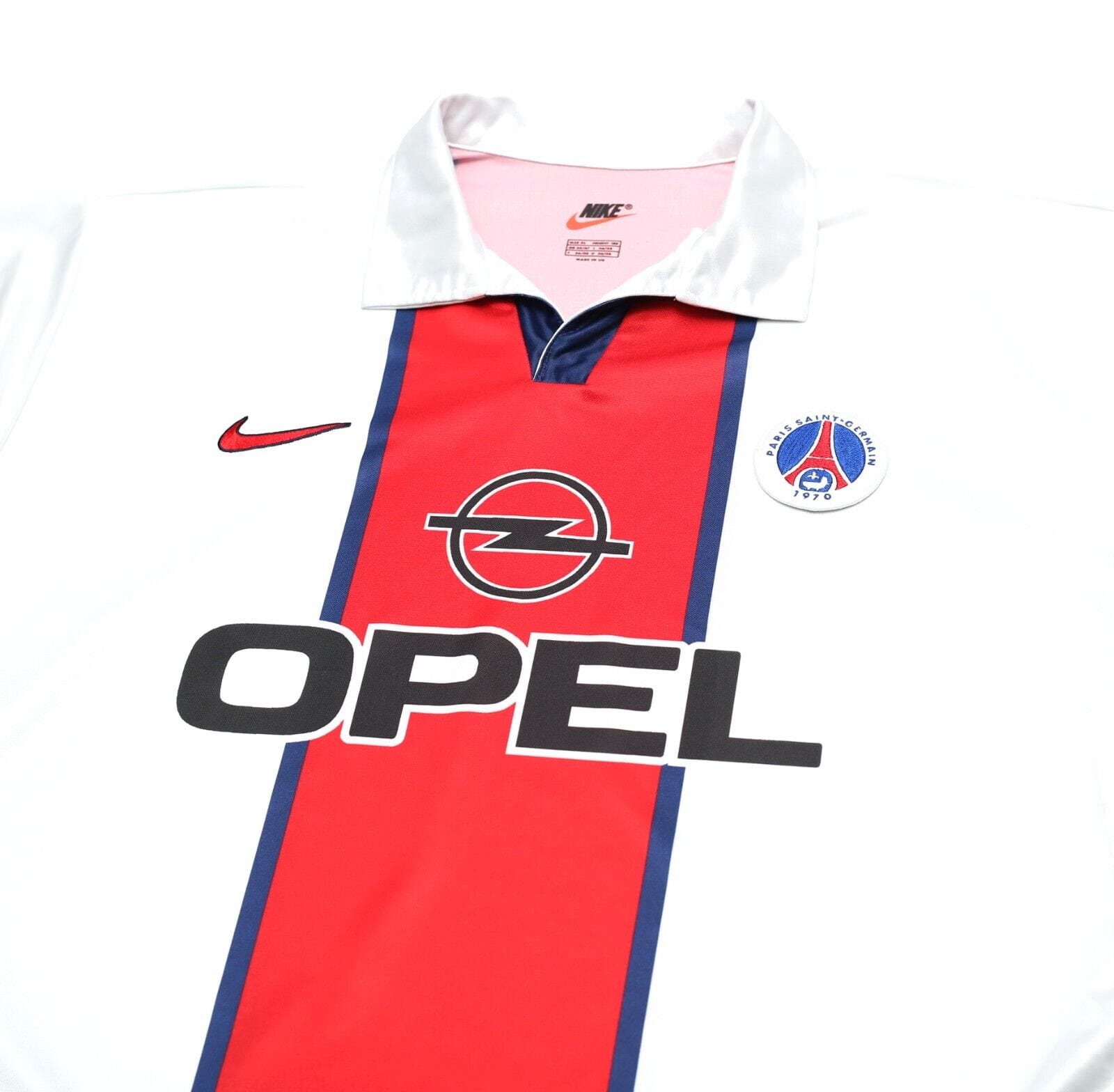 1998/99 PSG Vintage Nike Away Football Shirt Jersey (XL) Okocha